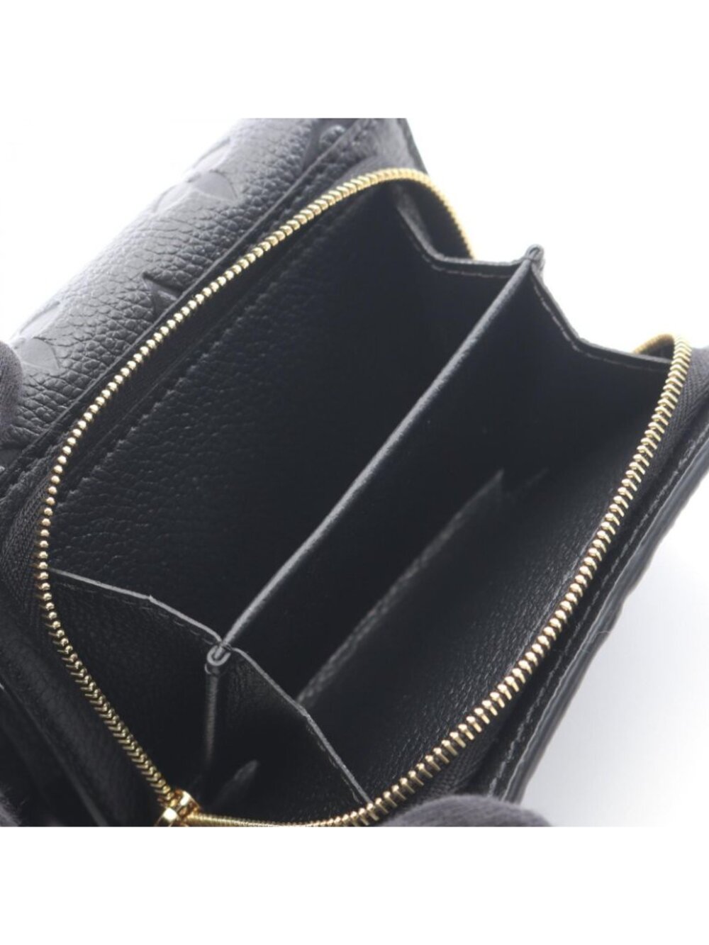 Louis Vuitton Tri Foldwallet Portefeuille Metis Compact Noir Leather - Picture 4 of 8
